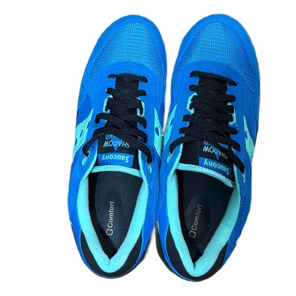 Saucony Shadow 5000 Blue and Black Athletic Shoes Men’s size 10.5 EUC 1X - Picture 6 of 12